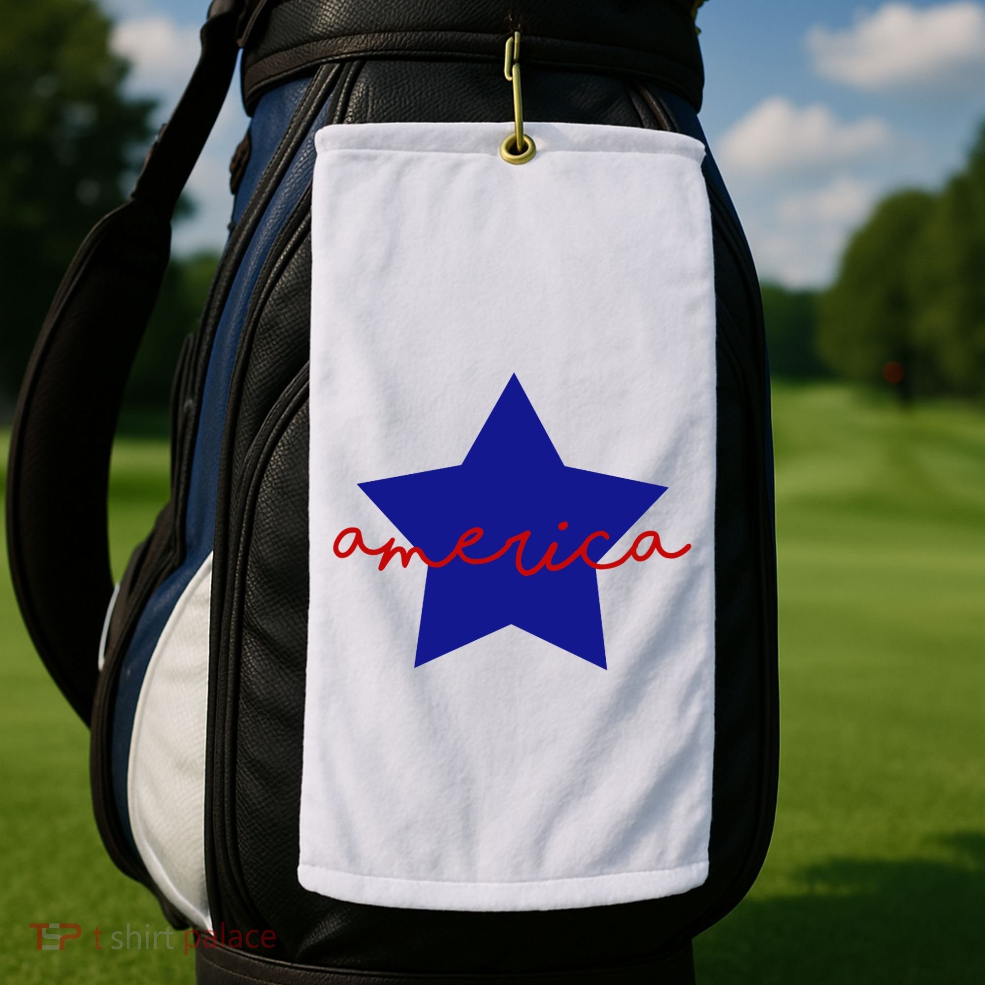 America Star 4th Of July Celebration Golf Towel