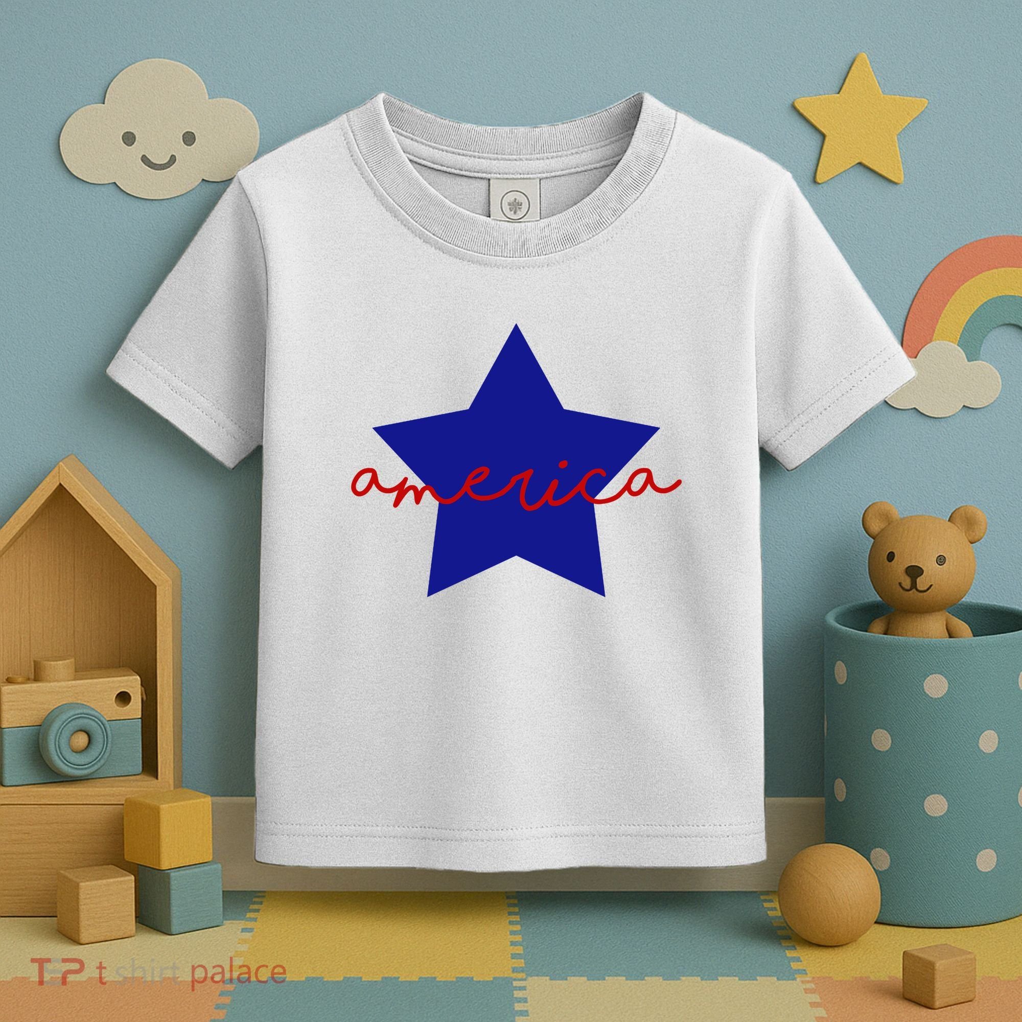 America Star 4th Of July Celebration Toddler T-Shirt
