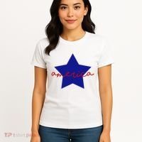 America Star 4th Of July Celebration Women's T-Shirt thumb 4