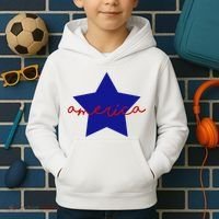 America Star 4th Of July Celebration Kids Hoodie thumb 2