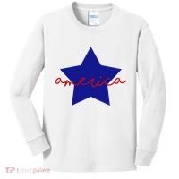 America Star 4th Of July Celebration Kids Long Sleeve Shirt thumb 0