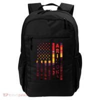 Arizona Sunset American Flag Flagstaff Tucson State Resident Backpack thumb 0