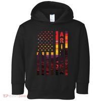 Arizona Sunset American Flag Flagstaff Tucson State Resident Toddler Hoodie thumb 0