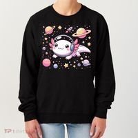 Astrolotl Space Axolotl - Kawaii Japanese Anime Axolotl Women's Sweatshirt thumb 0