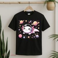Astrolotl Space Axolotl - Kawaii Japanese Anime Axolotl T-Shirt thumb 2