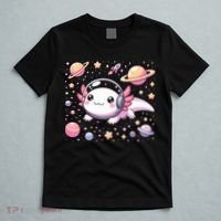 Astrolotl Space Axolotl - Kawaii Japanese Anime Axolotl T-Shirt thumb 5