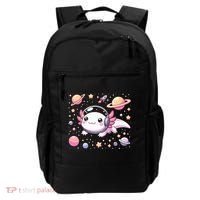 Astrolotl Space Axolotl - Kawaii Japanese Anime Axolotl Backpack thumb 0