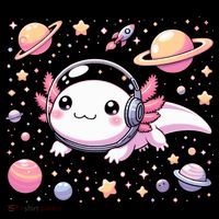 Astrolotl Space Axolotl - Kawaii Japanese Anime Axolotl Coffee Mug thumb 5