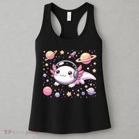 Astrolotl Space Axolotl - Kawaii Japanese Anime Axolotl Women's Tank Top thumb 3