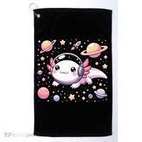 Astrolotl Space Axolotl - Kawaii Japanese Anime Axolotl Golf Towel thumb 0