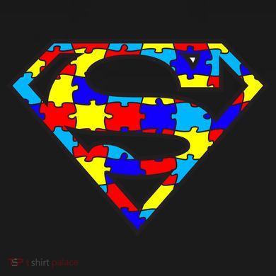 Autism Superhero Toddler Zip Fleece Hoodie