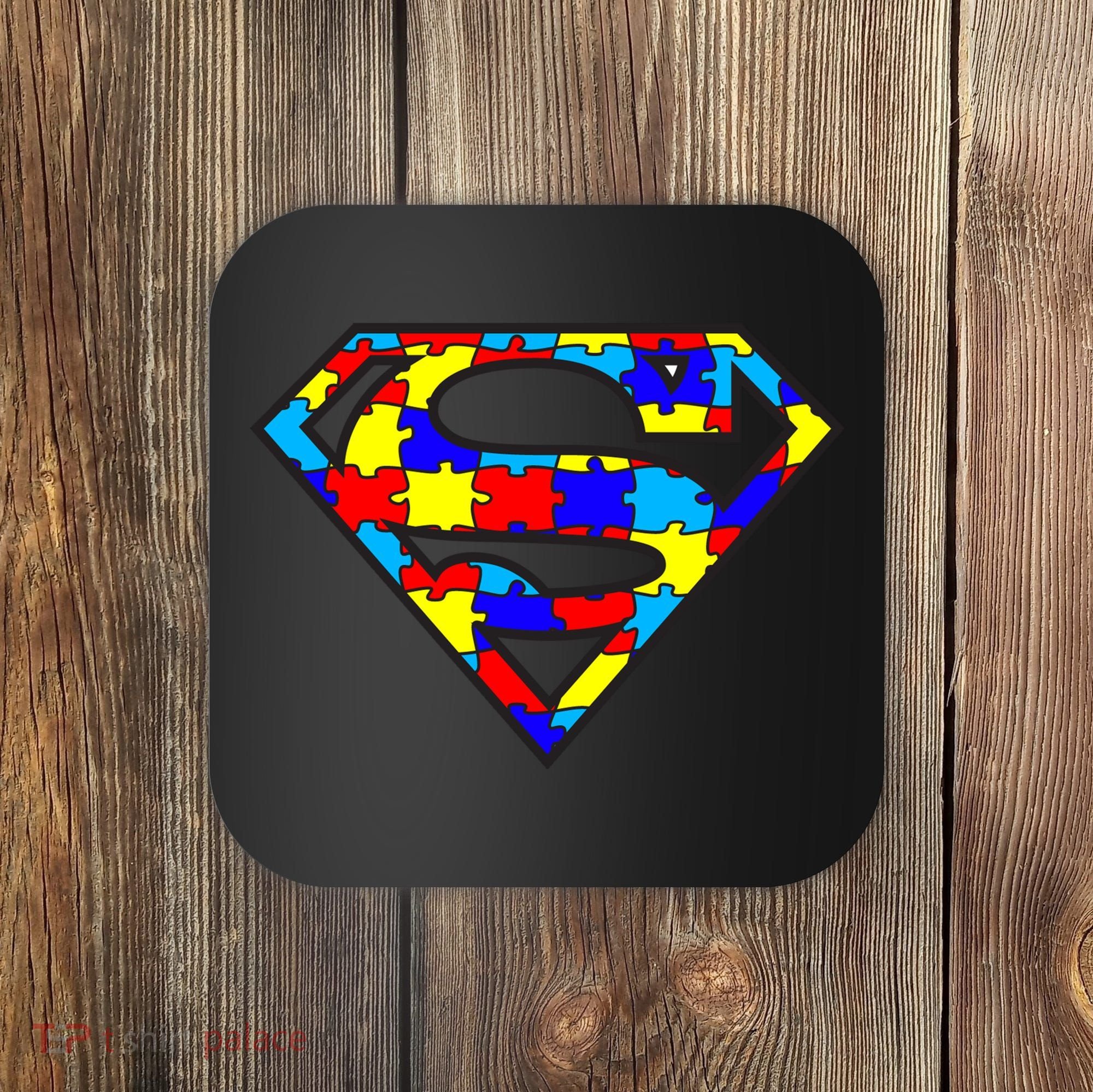 Autism Superhero Coaster
