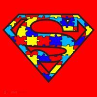 Autism Superhero Santa Hat thumb 1