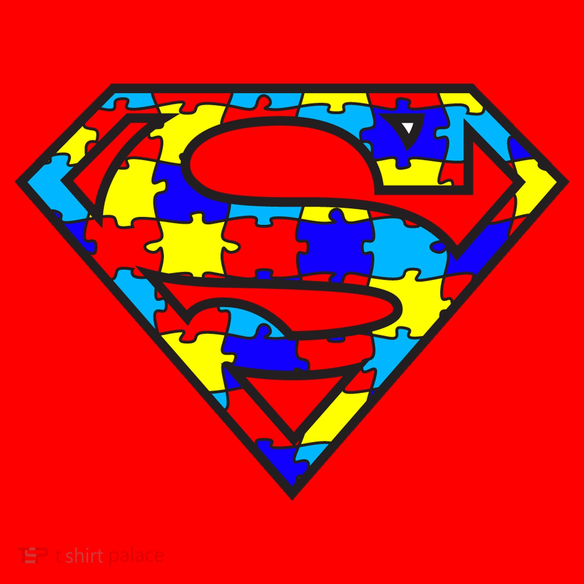 Autism Superhero Santa Hat