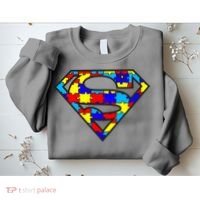 Autism Superhero Sweatshirt thumb 2