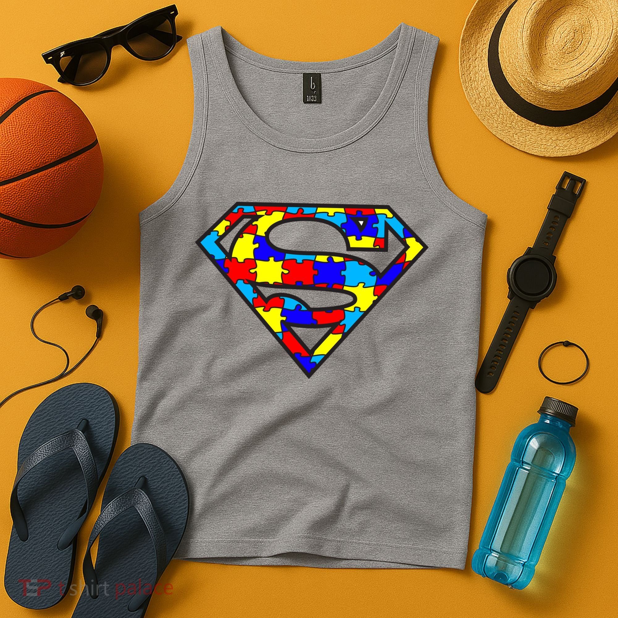 Autism Superhero Tank Top