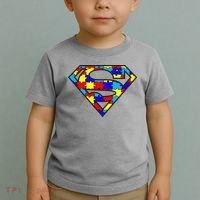 Autism Superhero Toddler T-Shirt thumb 2
