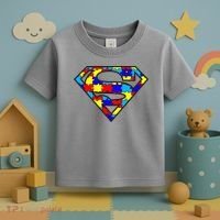 Autism Superhero Toddler T-Shirt thumb 3