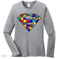 Autism Superhero Women's Long Sleeve Shirt thumb 0