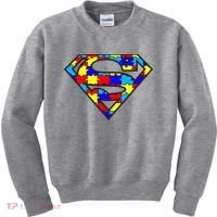 Autism Superhero Kids Sweatshirt thumb 0