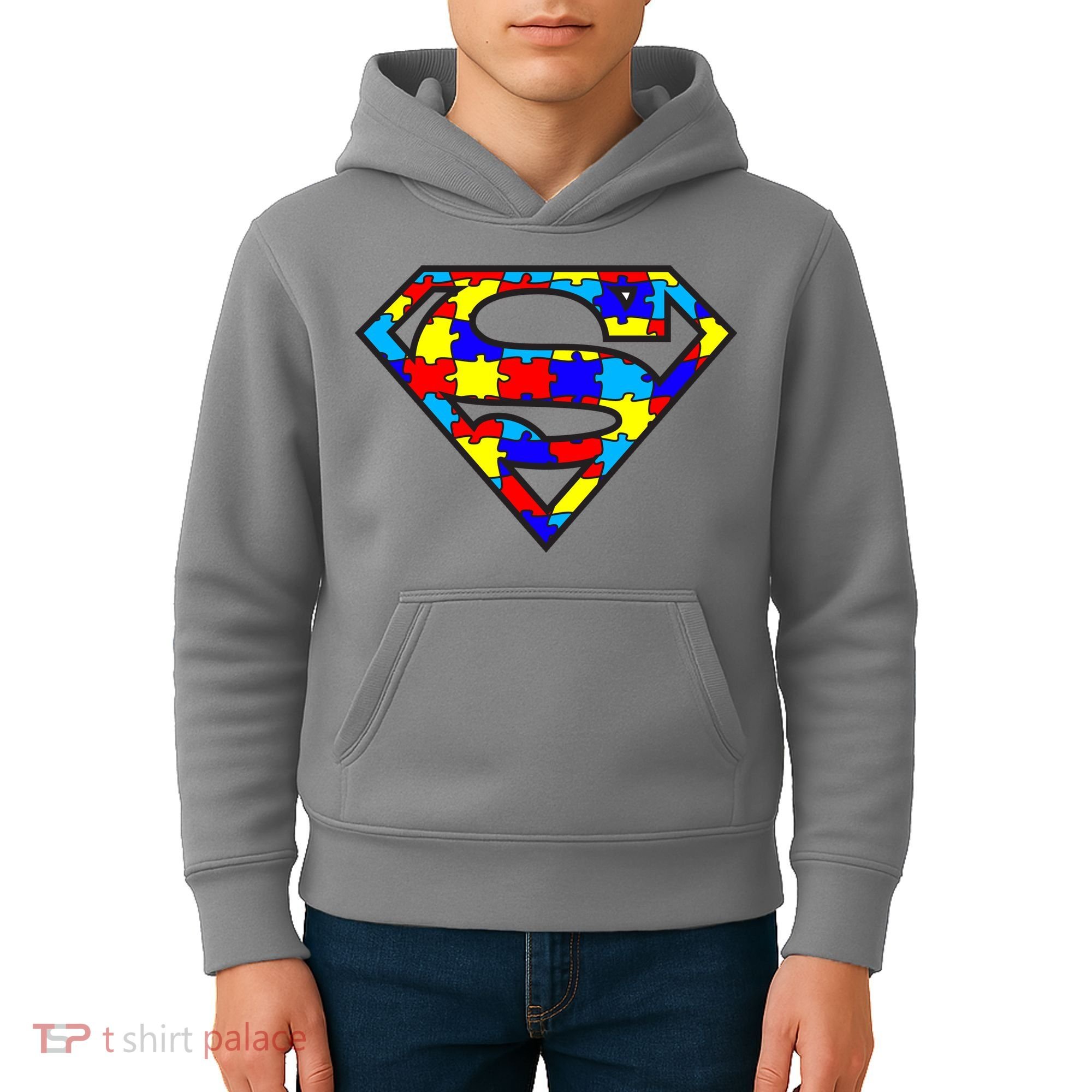 Autism Superhero Kids Hoodie