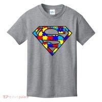 Autism Superhero Kids T-Shirt thumb 0