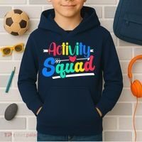 Activity Squad Activity Director Activity Assistant Kids Hoodie thumb 2