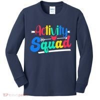 Activity Squad Activity Director Activity Assistant Kids Long Sleeve Shirt thumb 0