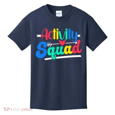 Activity Squad Activity Director Activity Assistant Kids T-Shirt