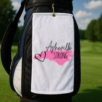 Asheville Strong Golf Towel thumb 2