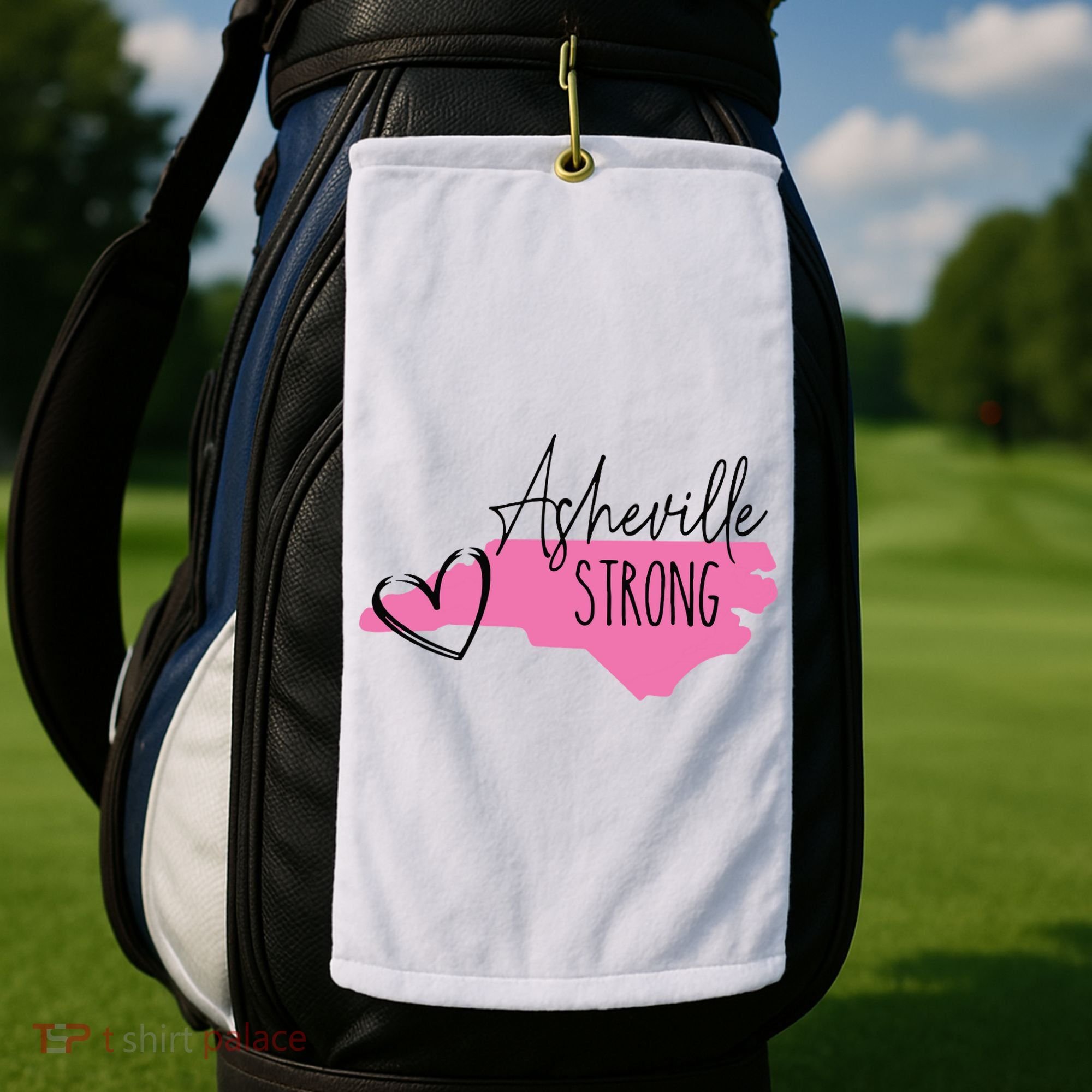 Asheville Strong Golf Towel