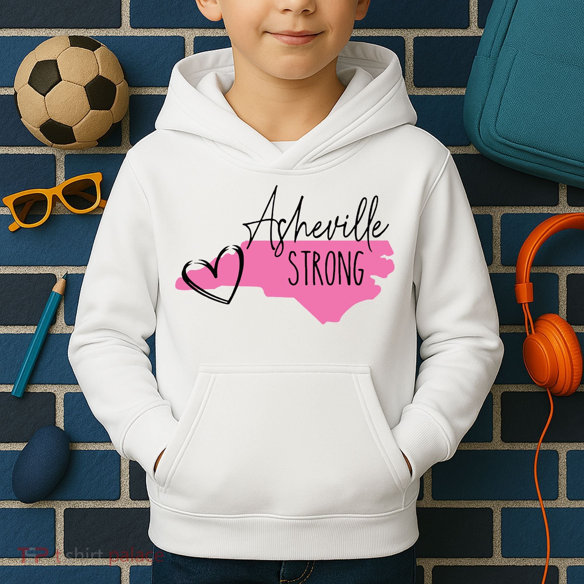 Asheville Strong Kids Hoodie