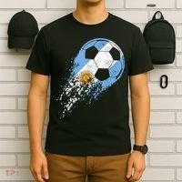 Argentina Soccer Argentinian Flag Pride Soccer Player T-Shirt thumb 6