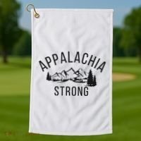 Appalachia Strong Golf Towel thumb 1
