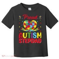 Autism Stepdad Autism Awareness Month Autism Apparel Autism Toddler T-Shirt thumb 0