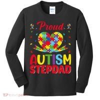 Autism Stepdad Autism Awareness Month Autism Apparel Autism Kids Long Sleeve Shirt thumb 0