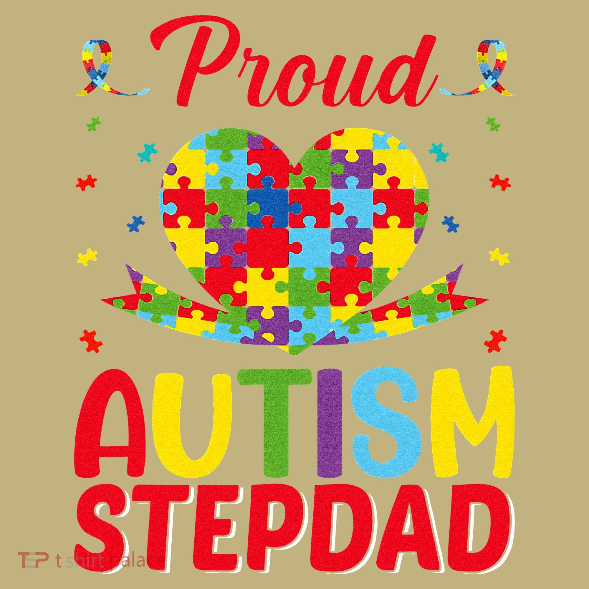 Autism Stepdad Autism Awareness Month Autism Apparel Autism Mousepad