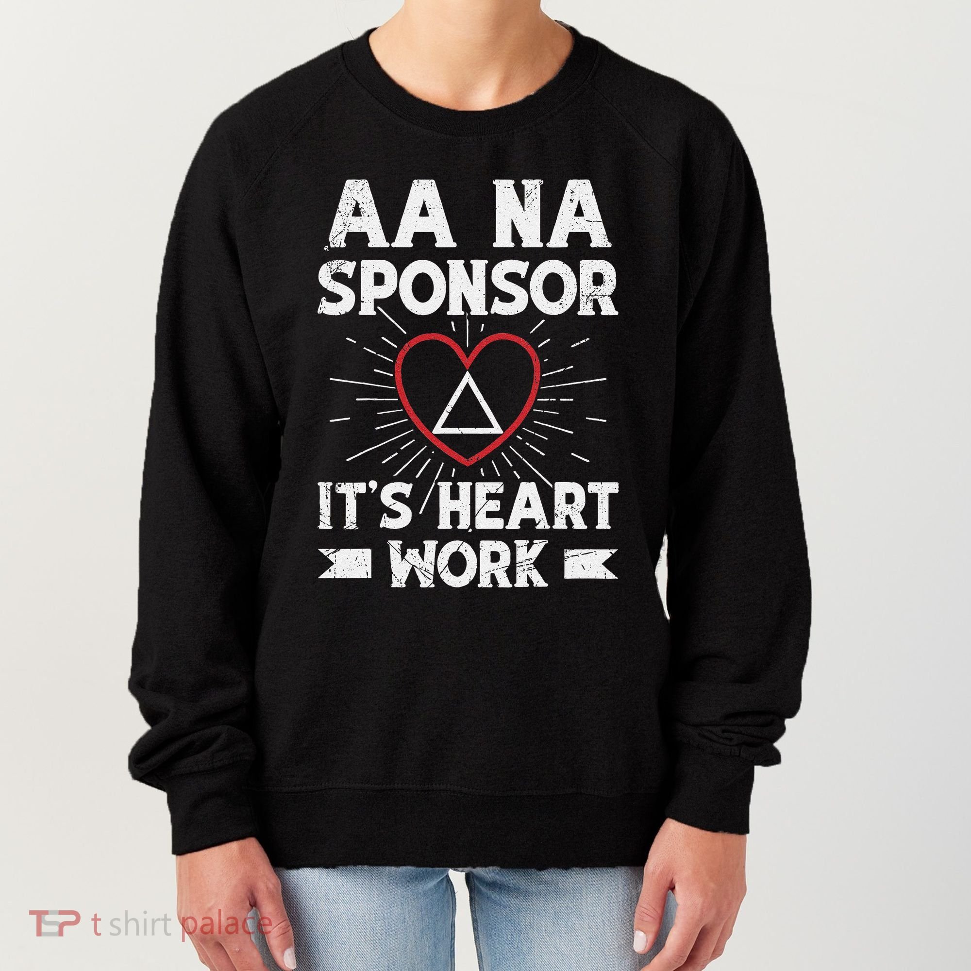 Aa Sponsorship Alcoholics Anonymous Sobriety Aa Na Sponsor Women's Sweatshirt