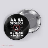 Aa Sponsorship Alcoholics Anonymous Sobriety Aa Na Sponsor Button thumb 0