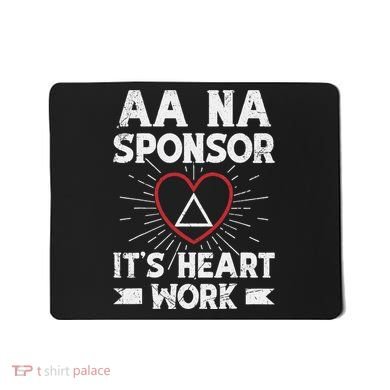 Aa Sponsorship Alcoholics Anonymous Sobriety Aa Na Sponsor Mousepad