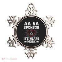 Aa Sponsorship Alcoholics Anonymous Sobriety Aa Na Sponsor Ornament thumb 0