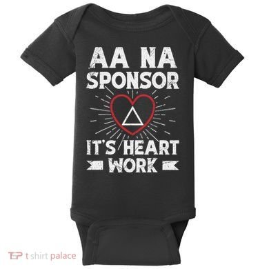 Aa Sponsorship Alcoholics Anonymous Sobriety Aa Na Sponsor Baby Bodysuit