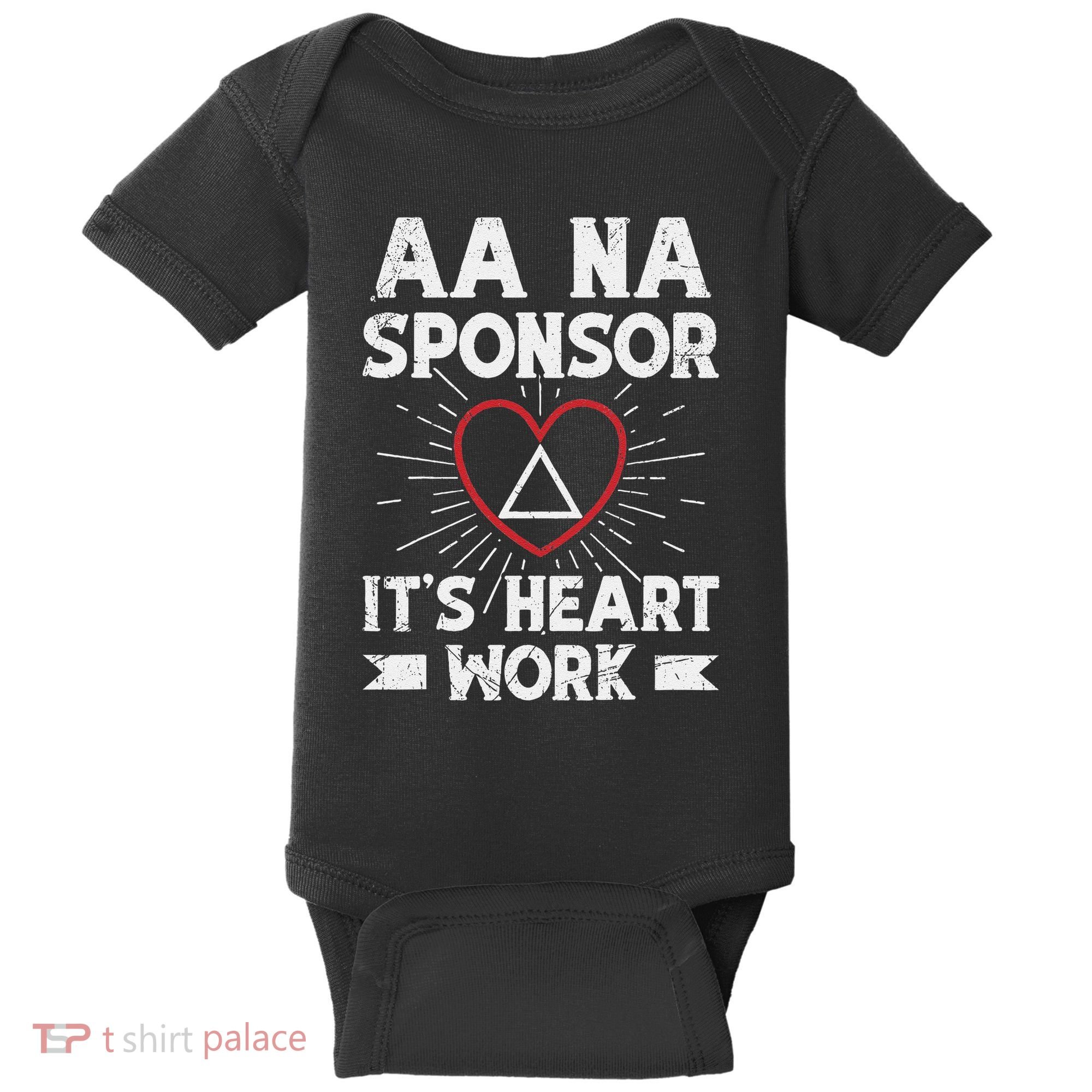 Aa Sponsorship Alcoholics Anonymous Sobriety Aa Na Sponsor Baby Bodysuit