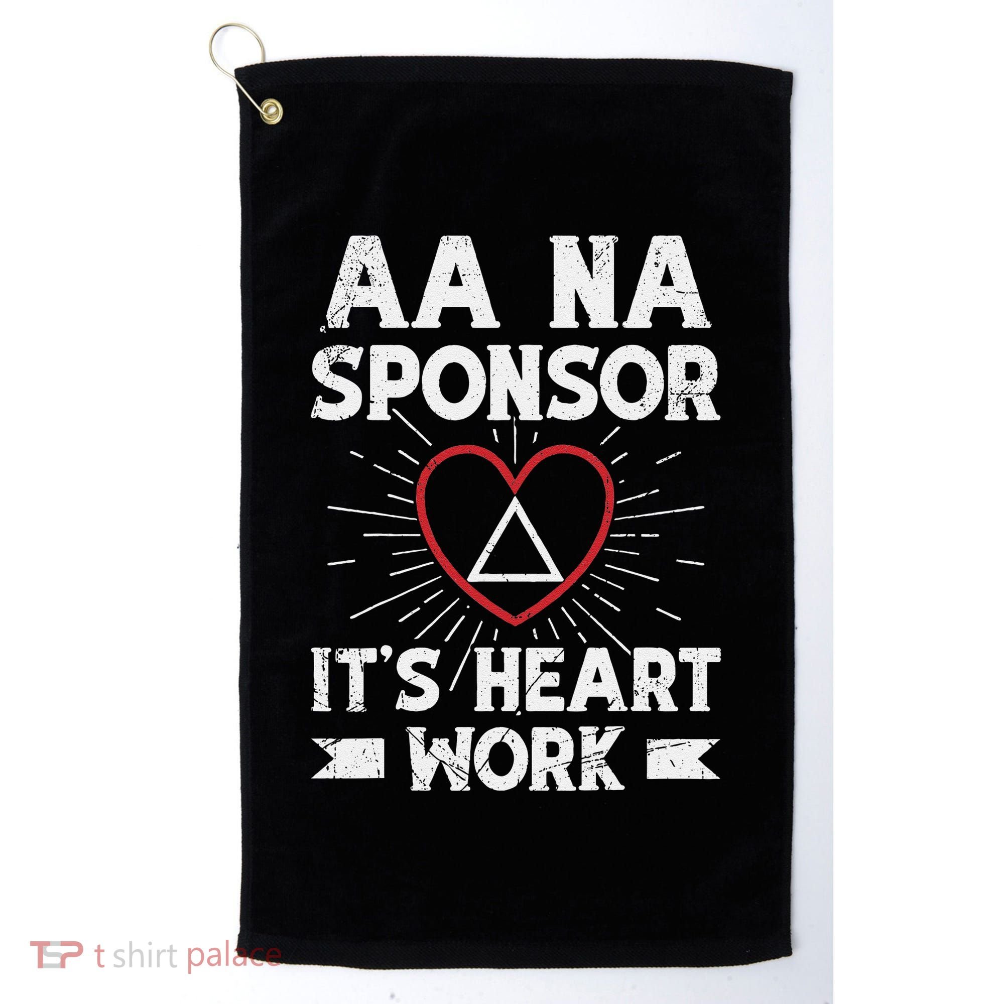 Aa Sponsorship Alcoholics Anonymous Sobriety Aa Na Sponsor Golf Towel