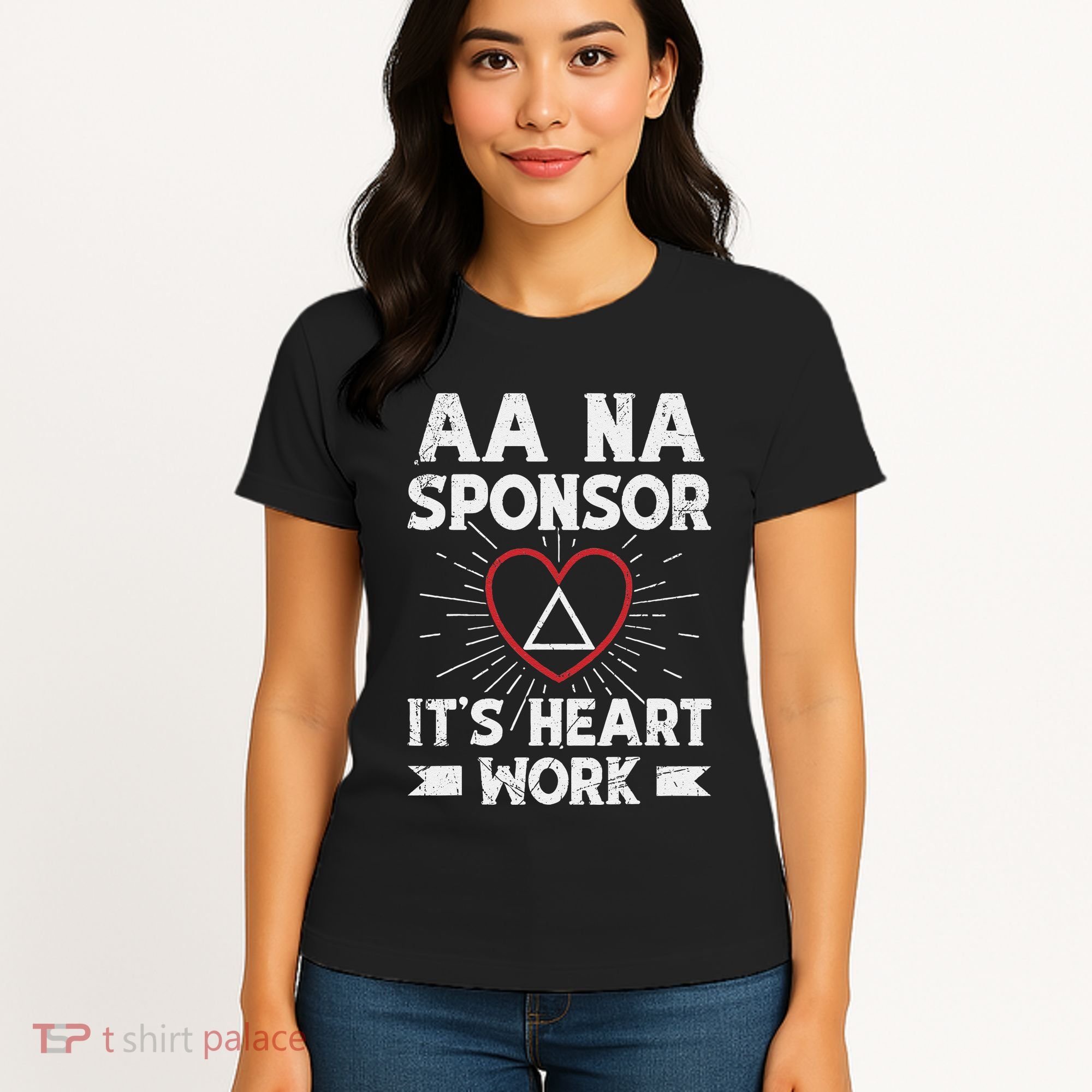 Aa Sponsorship Alcoholics Anonymous Sobriety Aa Na Sponsor Women's T-Shirt