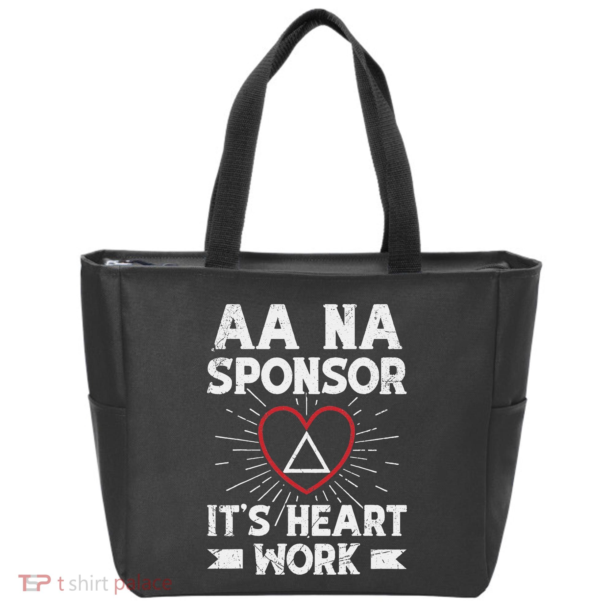 Aa Sponsorship Alcoholics Anonymous Sobriety Aa Na Sponsor Tote Bag