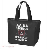 Aa Sponsorship Alcoholics Anonymous Sobriety Aa Na Sponsor Tote Bag thumb 3