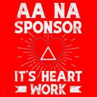 Aa Sponsorship Alcoholics Anonymous Sobriety Aa Na Sponsor Santa Hat thumb 1