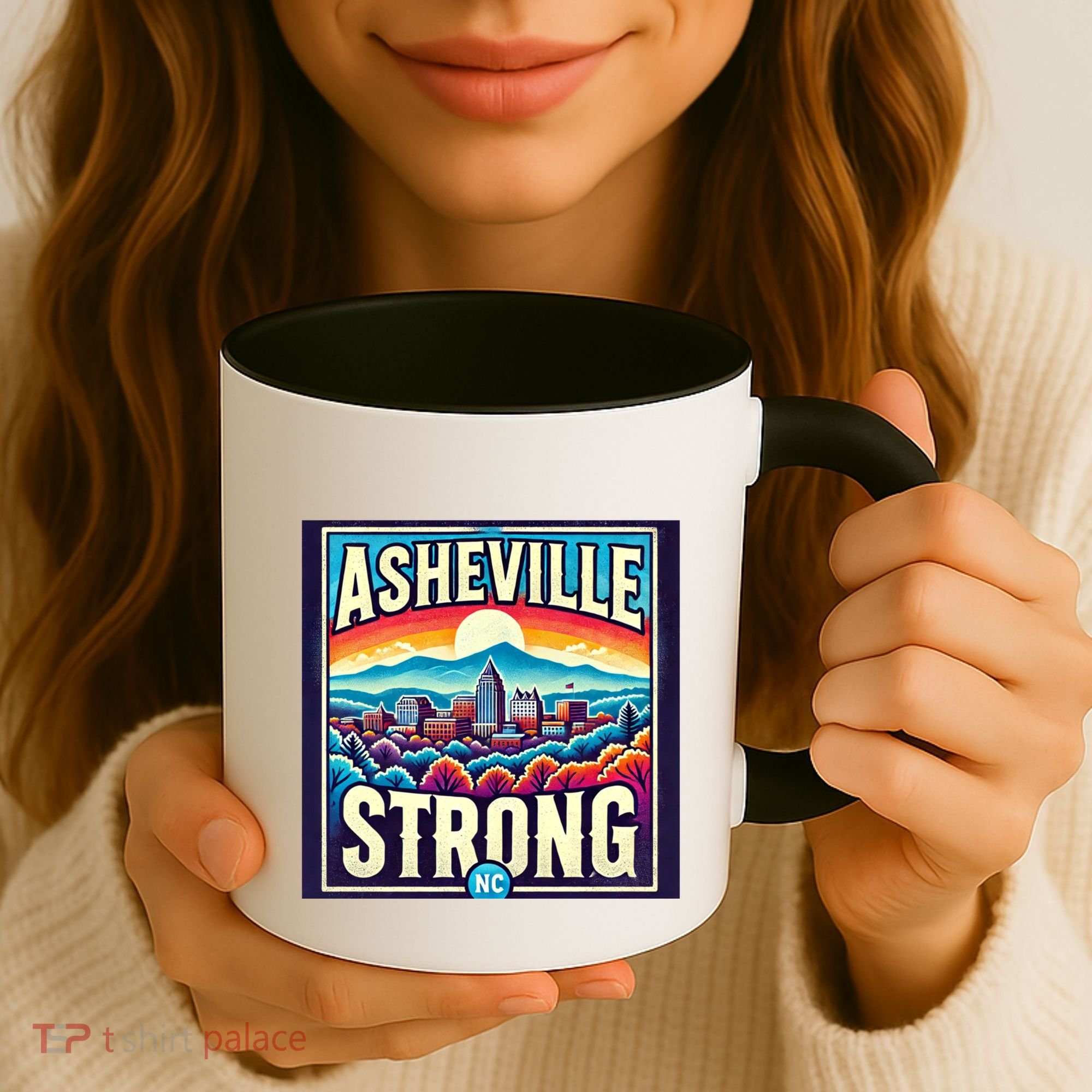 Asheville Strong Asheville North Carolina Coffee Mug