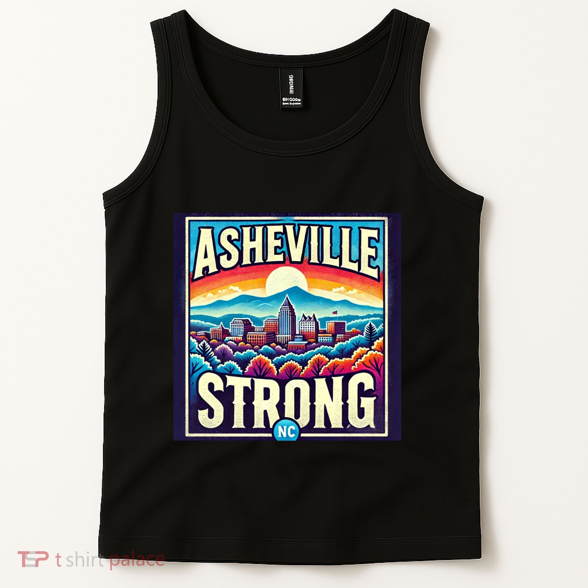 Asheville Strong Asheville North Carolina Tank Top